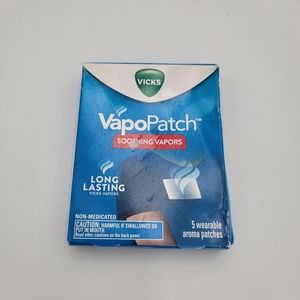Vicks, VapoPatch, Soothing Vapors, Non-Medicated, 5 Patches